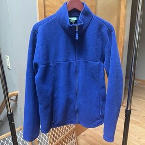 L.L. Bean Blue fleece Jacket